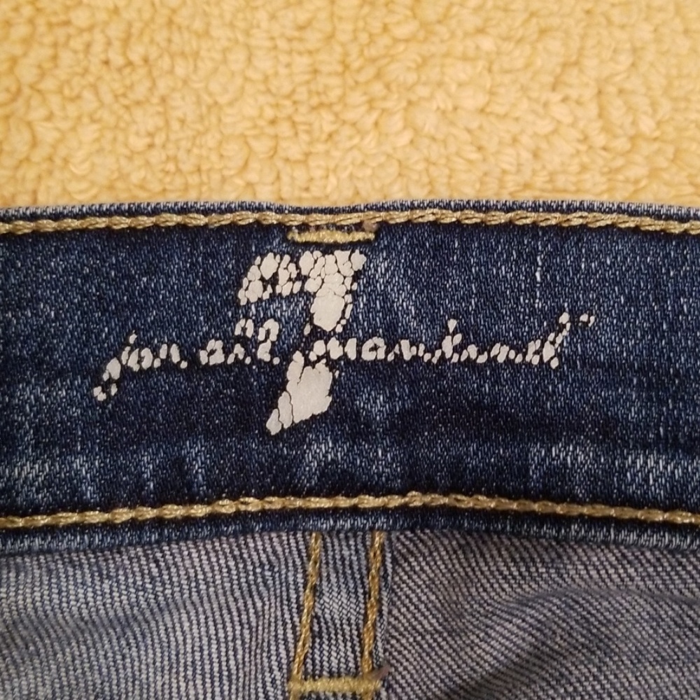 7 For All Mankind Josefina Skinny Boyfriend Jeans - Picture 3 of 8